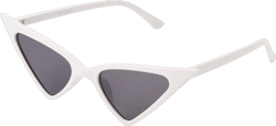 Betsey Johnson Women's Future Play Cat Eye Sunglasses White 145 mm