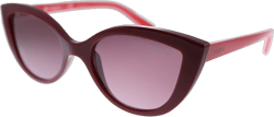 Vogue VJ 2003 27768D Womens Cat-Eye Sunglasses Top Bordeaux 46mm