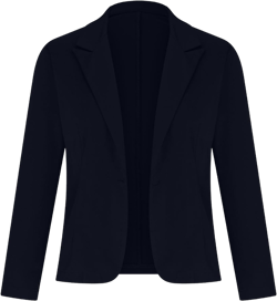 Blazers for Women 2024 Lightweight Slim Fit Blazer Open Front Long Sleeve Work Office Jackets Business Casual Outfits XX-Large Navy