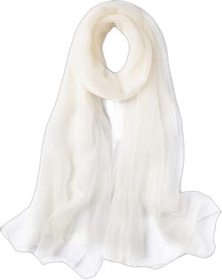 K-Elewon Silk Feeling Scarf Solid Color Fashion Scarves Wrap Long Shawls for Women
