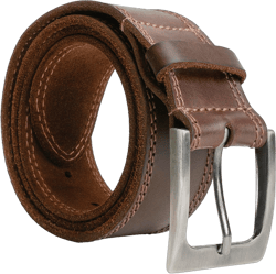 Hide & Drink Rugged Full Grain Leather Belt - Durable Men's Belt for Jeans, Western, Casual & Dress, Mens Belts for Men 18 Bourbon Brown