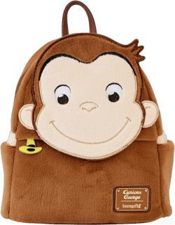 Loungefly Disney Curious George Plush Mini Backpack
