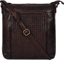 Leather Crossbody Bags For Women - Trendy Ladies Shoulder Bag - Women's Cross Body Handbag - Medium Size Leather Purse
