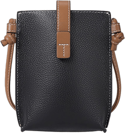 Genuine Leather Small Cell Phone Crossbody Bag Purses for Women Cross Body