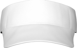 Custom Sun Visor Hats with Any Text Logo Adjustable Empty Top Baseball Cap Sport Hat for Women and Men Solid White One Size