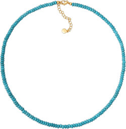 Sacina Boho Trendy Colorful Beaded Choker Necklace, Crystal Necklace, Hippie Necklace, Summer Necklace, Beach Necklace, Y2k Necklace, Christmas Jewelry Gift for Women turquoise