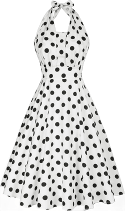 Belle Poque Women's Vintage Dress 1950s Halter Cocktail Party Rockabilly Dresses