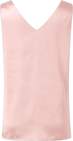 REDARER Satin Cami Top V Neck  Satin Tank Tops for Women Loose Fit Sleeveless V Neck Camisole Blouses Shirt Top Camisole Tops for Women Built in Bra Tank Top for Women Cami(Color:Pink,Size:2XL)