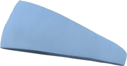 Bondi Band Headbands for Women, Tapered Anti Slip Workout Headbands That Stay In Place, Absorbent, Moisture Wicking, For Running, Yoga, Skiing and More, Light Blue, 3 Inch