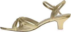Touch Ups Women's Melanie Ankle Strap Sandal 8 Gold