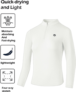 Bmai 1 Piece Of BMAI Women's New Version Running Magic Cube Moisture-Wicking Long Sleeve T-Shirt With Half Zipper, Suitable For Various Sports Activities Such As Running, Hiking, Fitness, And Cycling, Featuring Breathability And Moisture-Wicking Properties.