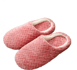 Deal of The Day! Pitauce New Style Soft Sole Silent Suede Slippers Non-slip Wooden Floor Indoor Cotton Slippers Unisex Half-pack Heeled Silent