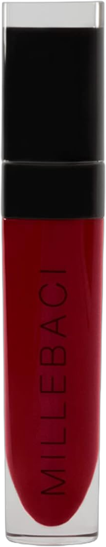 Nouba Millebaci Long Lasting Liquid Lipstick Dark Red, Lustrous Moisturizing Creamy Formula with Intense Color Pigment High Impact Makeup Lip Color Stick Balm For Women (Color 47)