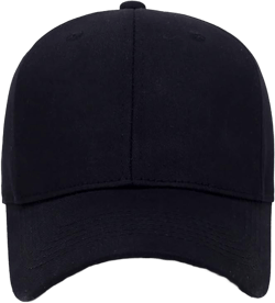 Men Cotton Classic Hat Baseball Cap Dad Hat Adjustable Uncons Running Workouts Activities All Seasons Sun Hat Black One Size