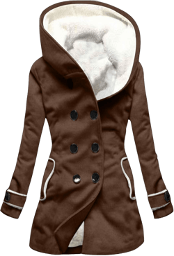 Long Winter Coats for Women Waterproof Fleece Lined Warm Long Puffer Jacket Thicken Parka Outwear with Fur Hood XX-Large 08 Brown
