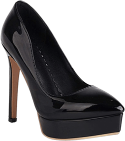 DEERBUNNY Classic Women's Round Toe High Heel Stiletto Pumps Platform Slip On Party Wedding Dress Shoes Size 5-11 8.5 Black