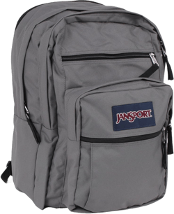 Jansport Large Capacity Big Student Backpack JS0A47JK 7H6 Casual Bag Side Pocket PC Compartment (Gray/F/Men's, Lady's) [Parallel Import]