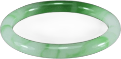 Natural Jade Bangle Women Gifts Men Fine Jewelry Jadeite Bangles Certified Jades Stone Bracelets Accessories Jewellery (Gem Color : 58mm)