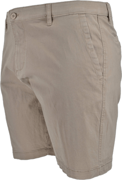 Burnside Men's Performance Stretch Cotton Blend Daily Chino Shorts | Khaki 38