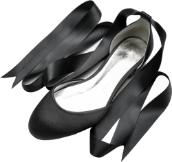 ADMLZQQ Ballet Flats Women Satin Comfortable Closed Toe Ribbon Tie Flats Shoes for Bride Round Toe Prom Evening Bridal Party Dress Flats 10 Black