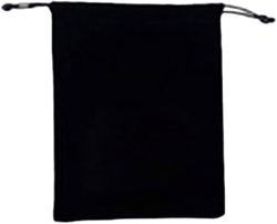 Miayilima Drawstring Bag Oxford Cloth Draw String Sack for Gym Outdoors Black
