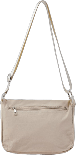 VAKAER Crossbody Purse for Women, 5L Casual Festival Bag With Adjustable Strap Women's Shoulder Handbags for Travel Workout Beige