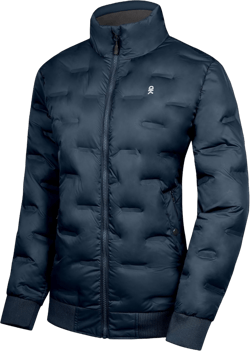 Little Donkey Andy Women's Warm Puffer Jacket Lightweight Windproof Winter Coat with Recycled Insulation Medium Dark Blue
