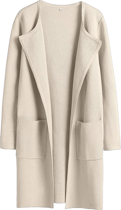 Caracilia Women's Open Front Cardigan Sweaters Long Knit Oversized Dressy Casual Coatigan Jackets 2024 Fall Winter Coats