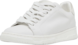 Steve Madden Women's Elsin Sneaker 6 White Leather