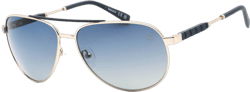 Timberland TB9282 32D Men's Gold Metal Aviator Frame Sunglasses