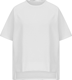 yardsong Oversized Tshirts for Women Summer Trendy Short Sleeve Crew Neck Hi-Low Tops Casual Boyfriend Style Y2k Tees Shirts White Medium