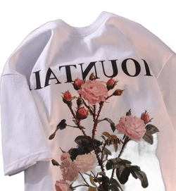 European and American retro trend graphic T-shirt for men and women summer casual loose fitting couple personality short sleeved