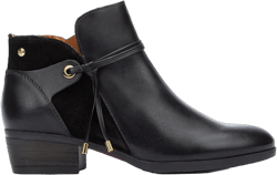 PIKOLINOS High-Heel Ankle Boot Leather Daroca for Woman Black 8.5-9