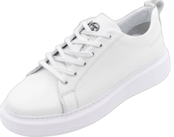 SOLL Queen Men's Casual Sneaker | Genuine Leather Oversized Thick Sole Shoes 11 White