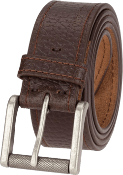 Wrangler Men’s Leather Casual Everyday Belt for Jeans