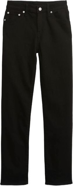 GAP Women's Classic Straight Fit Denim Jeans 24 Regular Black Wash