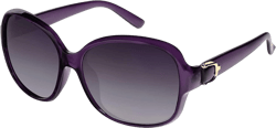 EFE Classic Oversized Polarized Sunglasses for Women Composite TR90 Frame UV 400 Protection Fashion Retro Eyewear C1-purple-1 sunglasses