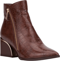 Torgeis Women's Nava Ankle Boots - 6.5, BROWN