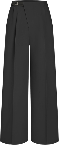 CIDER Belted Dress Pants Women High Waisted with Pockets Straight Leg Work Pants Business Casual Office Trousers Large Black (Run Small)