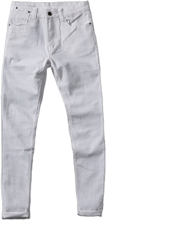 7 Color Men Stretch Skinny Jeans Fashion Casual Slim Fit Denim Trousers Male Gray Black Khaki White Pants Brand