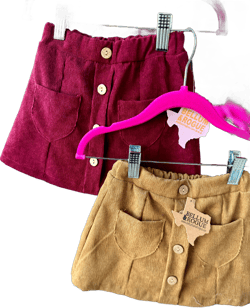 Girls Redlands Corduroy Skirt