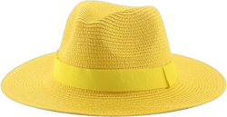 Men Women Bucket Sun Hat Ribbon Band Retro Jazz Cap Fedoras Fashion Straw Summer Panama Hat Outdoor Bucket Cap