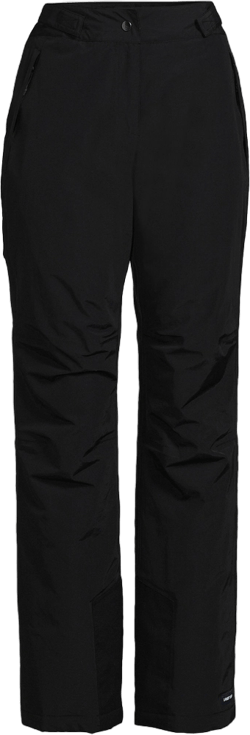 Lands' End Women's Squall Waterproof Insulated Snow Pants - Small - Black