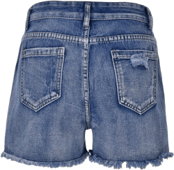 Jean Shorts for Women Denim High Waisted Stretchy Summer 2024 Casual Frayed Denim Short Pull On Hot Shorts Trendy X-Large F1-light Blue