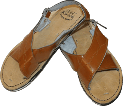 Dona Michi MEXICAN SANDALS Men's Genuine Leather Quality Handmade Sandals 6 Tan