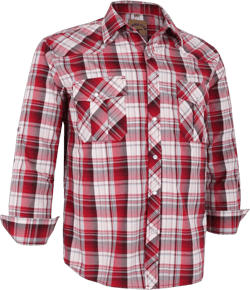 COEVALS CLUB Men's Western Pearl Snap Button Up Casual Cowboy Long Sleeve Two Pockets Work Shirts 3X-Large 27#red Plaid