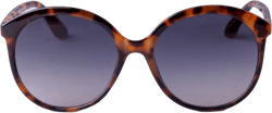 Women&#39;s Oversized Round Tortoise Shell Sunglasses - A New Day&#8482; Brown