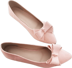 Stunner Women's Dress Flats Fashion Pointed Toe Bowknot Flat Shoes Soft Comfortable Cute Slip On Party Office Flats 8 C Light Pink
