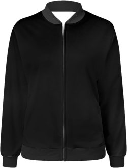 GrRotKP Womens Black Jacket Lightweight Women'S Casual Jackets Womens Jackets Cropped Bomber Jacket Women Plus Size Savings S