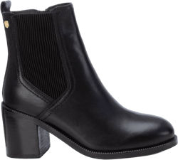 Carmela Women's Leather Booties 161019 - Black, 9